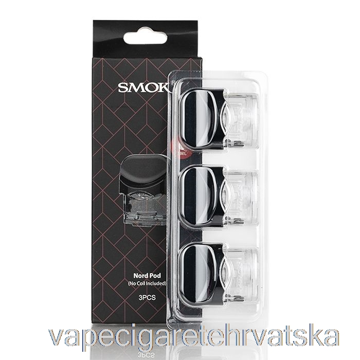Vape Cigarete Smok Nord Zamjenski Pod Patrone Nord 3-pack Pods [bez Zavojnica Uklj.]